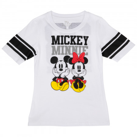 Disney Mickey and Minnie Hockey Tee Women's T-Shirt